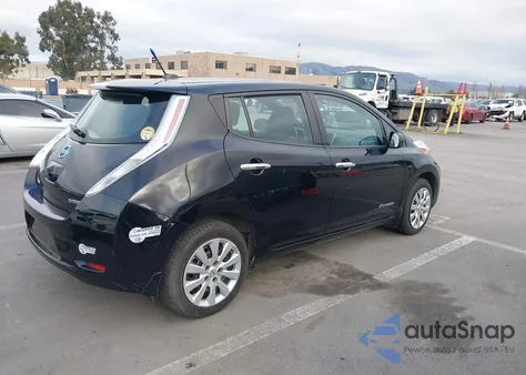 2013 Nissan Leaf S from USA, damaged, VIN 1N4AZ0CP2DC424437